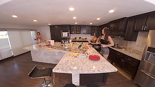 Sexy Babes, Adira Allure, Audrey Miles, and Sofi Ryan, Have Foursome Fun