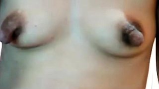 Filipina Webcam Girl Shows Off Her Amazing Nipples
