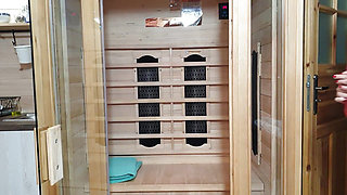 Wanilianna Pantyhosed in the Sauna