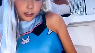 Stacked brunette goes solo toys and masturbation