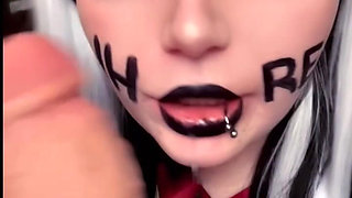 Fat Ahegao Slut Worships Your Bwc