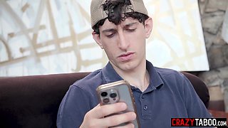 Hot big hooters MILF stepmom Lauren Phillips perfect blowjob and hardcore sex