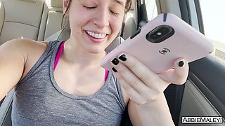 AbbieMaley - Home Sex Tape With Lucas Frost