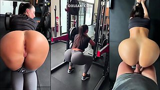 Personal Trainer Fucks His PAWG Client In The Gym -