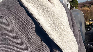 pussy pissing hot water out then she feel so good  she so cute girl