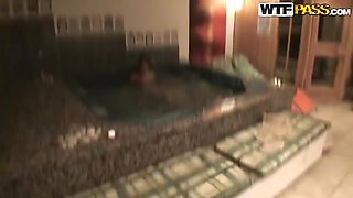 Hot fucking romance in Jacuzzi with sexy Nessa Devil!