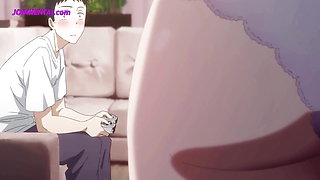 Stepsister Seduced Stepbrother When Playing On Playstation ( Parody Hentai )