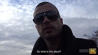 Hunt4k. angry dude observes slutty girlfriend cheating on him with stranger