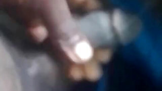 Sex in the dark room with big boobs girlfriend