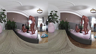 Daphne Klyde - Vr Behind The Scenes Part One - Double Vaginal Pleasure (dvp) Makes Cheating Wife Squirt Non-stop