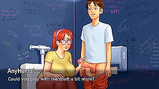 Car Toon - Looker Room Fun With Class Mate Summertime Saga Gameplay