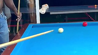 My Boyfriend Fucks Me with His Best Friend After Losing at Pool Part 1