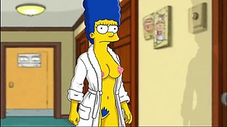 Horny Cuckold Wife Gets Fucked While Husband Watches - 3D Cartoon Parody