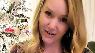 Big Boobed Blonde Masturbates With A Dildo In The Bathroom