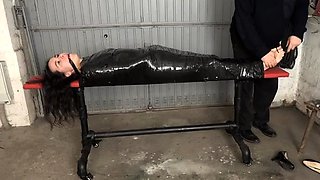 FetishGarage – Mummified feet brushing