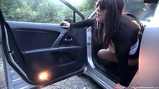 Parking Lot Creampie Gangbang - Part 2
