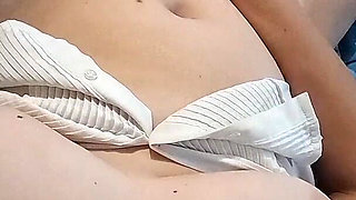 MILF Secretary Masturbates Outside Work