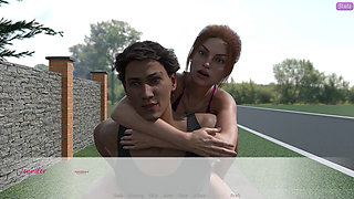 My Stepbrother's Wife #8 I Saw Jennifer's Pussy While Massaging Her Thigh