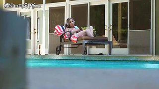 Nanny Lena Paul Fucks Boss To Keep Job - Big Tits Blonde Creampie