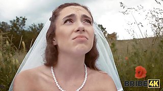 Bride 4K - brunette clip