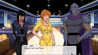 Grace takes charge and dominates Lois in this wild 3D adventure