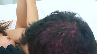 Became a Slut, First Time Without a Condom: Tramp Fills Her Ass with Cum