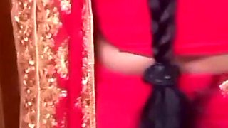 Desi Beauty Housewife Sary Changing in Home
