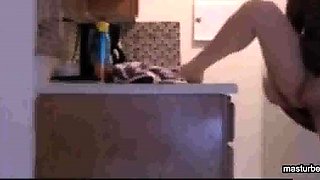 masturbating with my stepson is watching me