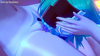 Gunvolt's Lola Finds Herself in a Mixed Gangbang After Getting Invited to Smash Bros