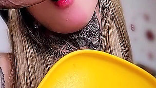Live with Lots of Milk on My Face