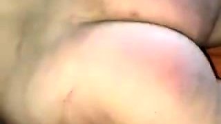 Horny amateur is taken up the ass by this black dick