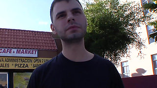 Hot brunette milf loves young cock