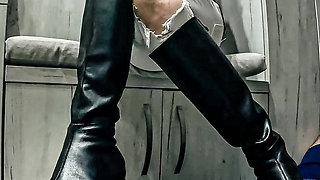 Divine Humiliation - Sharp Boots on the Slave
