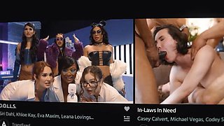 NURU MASSAGE - Lesbian Masseuse Octavia Red Can t Resist To This Cock During Hot Masseuse: Porn