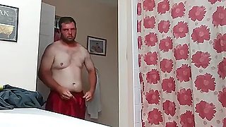 Pissing Masturbating Till I Cum Then Taking A Shower