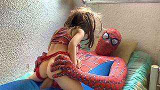 Spiderman Fucks Sex Doll With Perfect Ass