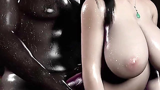 Cheating Wife the Virtual Beauty with Real C - 3D Animationurves