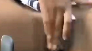 Masturbating Outside in the Car Almost Caught