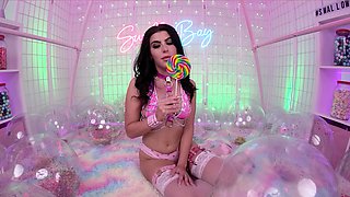 Stunning horny girl Gal Ritchie deep banging experience
