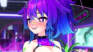 Hentai chick enjoys anal sex at the gym