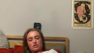 Scottish goth student fingers sliding in slow moaning soft and needy