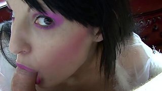 Amateur French Milf Blowjob Cumshot Compilation