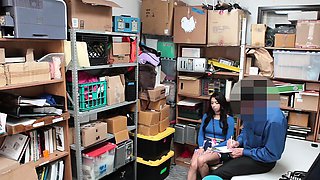 Shoplyfter- Spunky Teen Strip Searched and Fucked