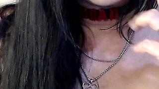 Eye Contact Bra Intense Silent Smoking Hair Down