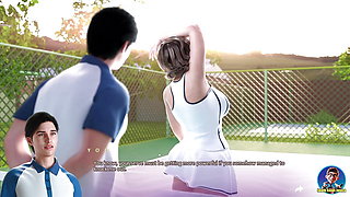 My beautiful tennis partner - Apocalust ep 2 - Big boobs and big ass - Hentai Game