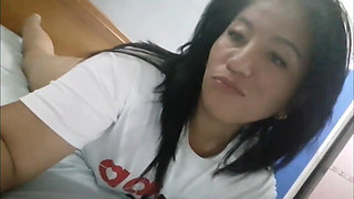 POV Masturbation of Monera to Her Big Pussy Until She Reaches a Delicious Orgasm
