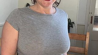 My Cheeky Step Stepbrother Asked to See My Hairy Pussy at the Family Reunion