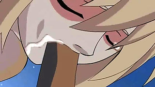 Furry thundercat giving a sloppy blowjob to a sturdy shaft