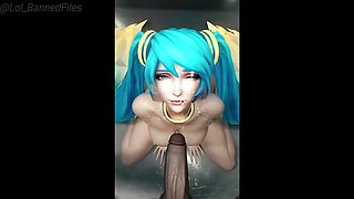 SONA VS MORGANA - LEAGUE OF LEGENDS (PORN COMPILATION)