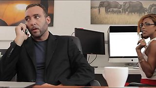Beatiuful secretary anal